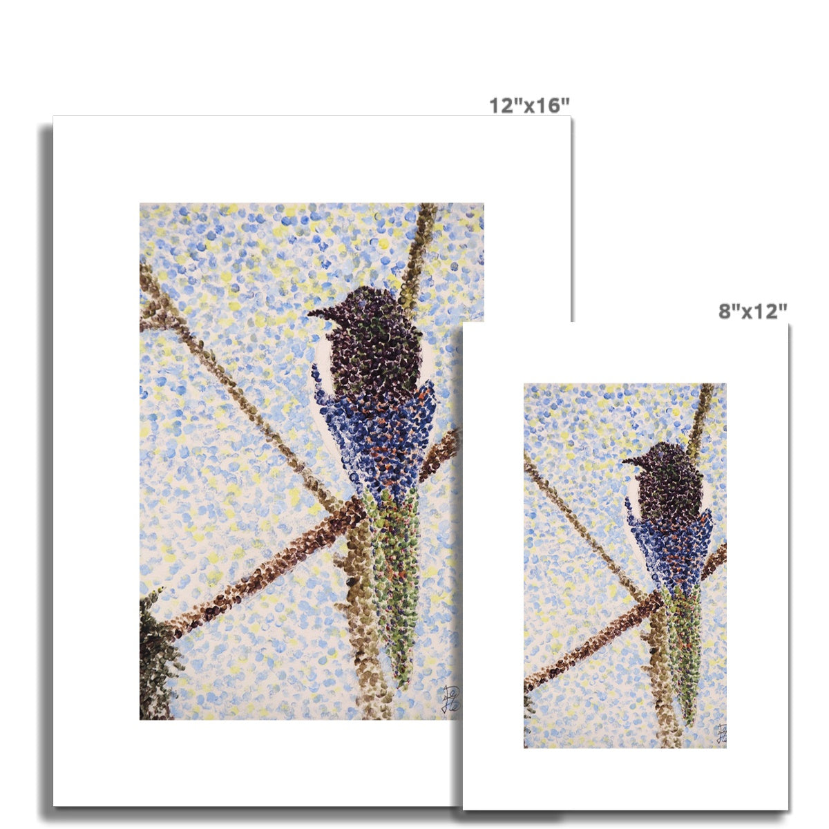 One For Sorrow Fine Art Print