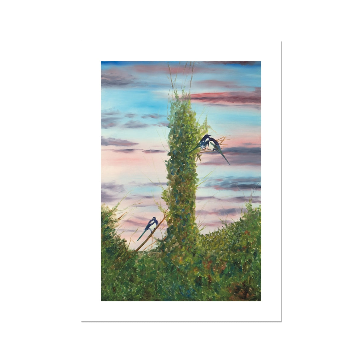 Three For A Girl Fine Art Print