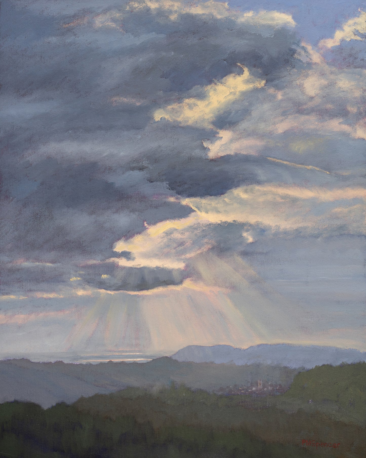 Sunrays Over St Marychurch